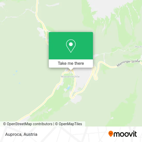 Auproca map