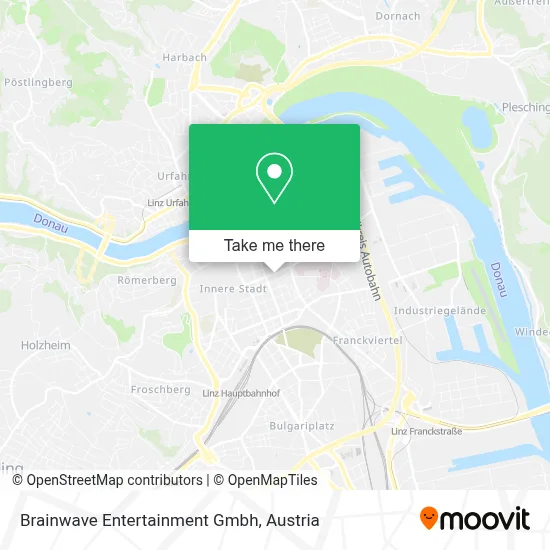 Brainwave Entertainment Gmbh map