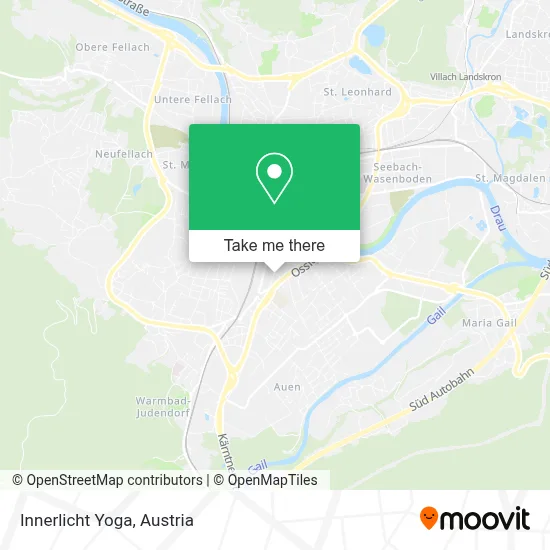 Innerlicht Yoga map