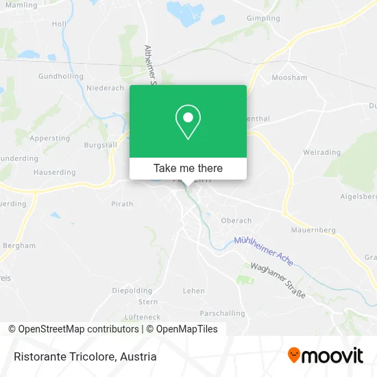 Ristorante Tricolore map