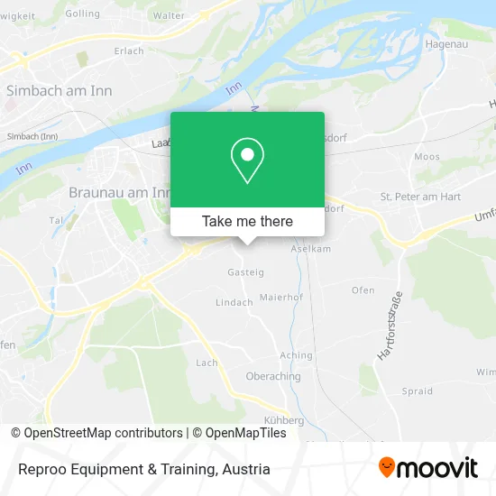 Reproo Equipment & Training map
