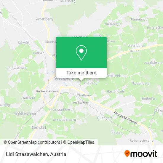 Lidl Strasswalchen map