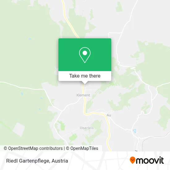Riedl Gartenpflege map