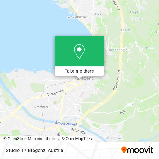 Studio 17 Bregenz map