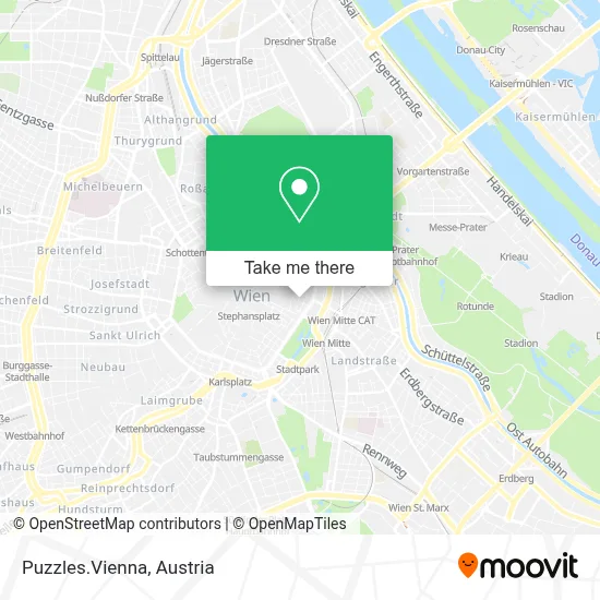 Puzzles.Vienna map