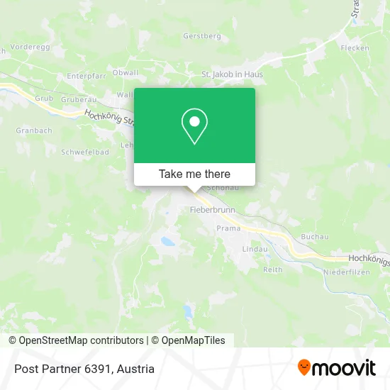 Post Partner 6391 map