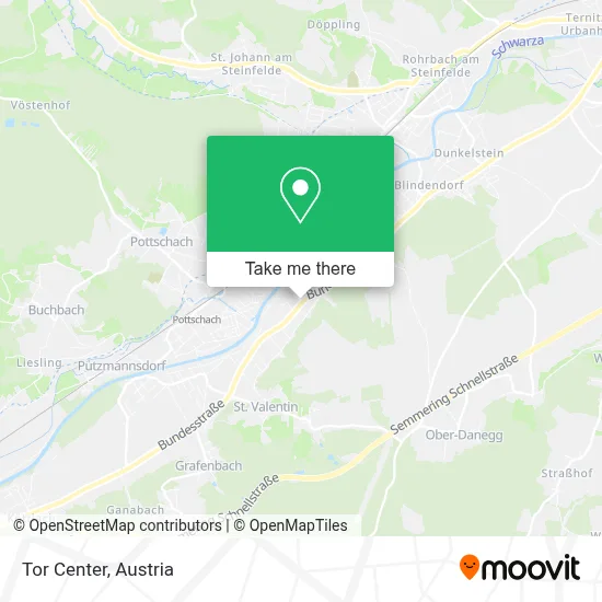 Tor Center map