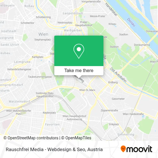 Rauschfrei Media - Webdesign & Seo map