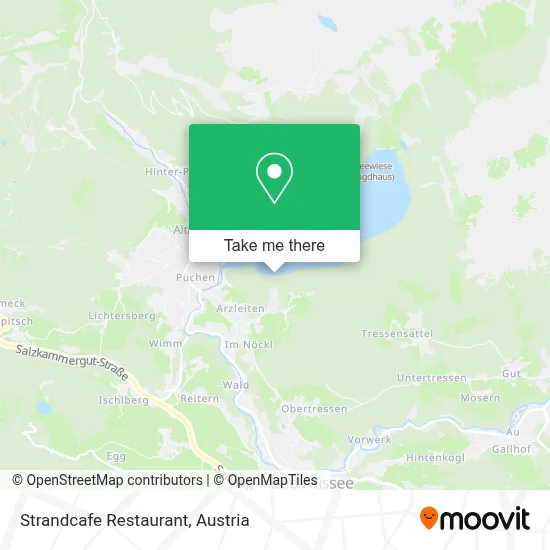 Strandcafe Restaurant map