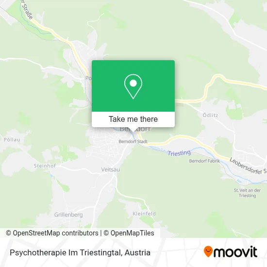 Psychotherapie Im Triestingtal map