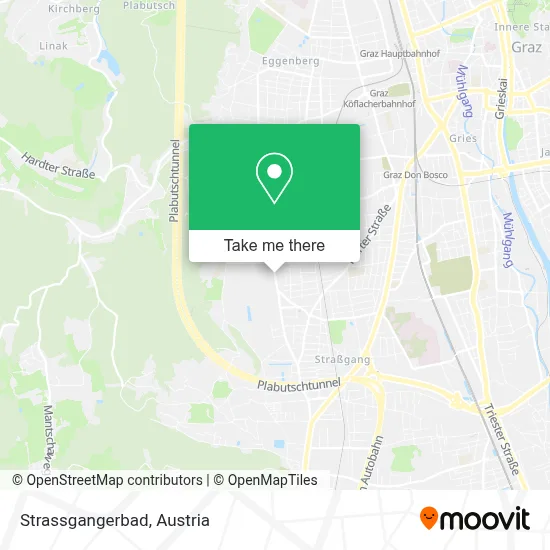 Strassgangerbad map