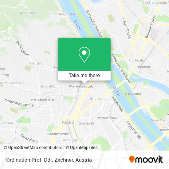 Ordination Prof. Ddr. Zechner map