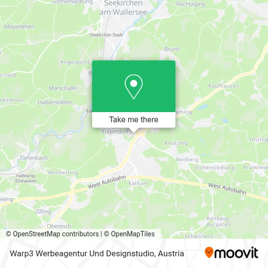 Warp3 Werbeagentur Und Designstudio map