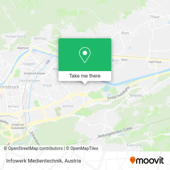 Infowerk Medientechnik map