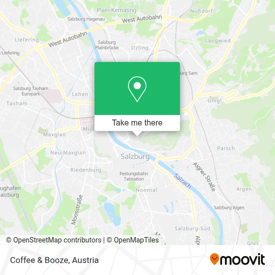 Coffee & Booze map