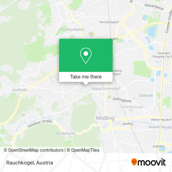 Rauchkogel map