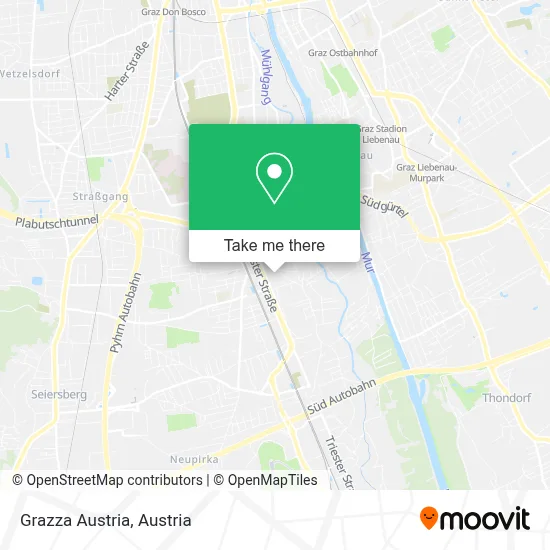 Grazza Austria map