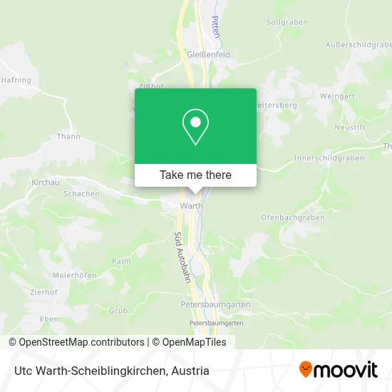 Utc Warth-Scheiblingkirchen map