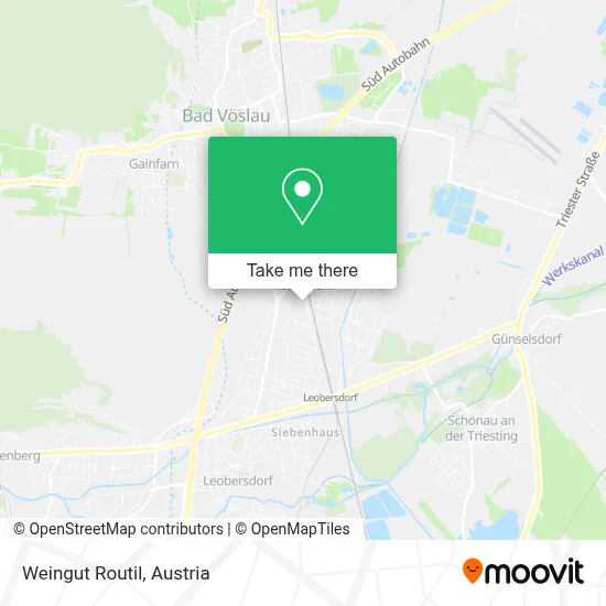 Weingut Routil map