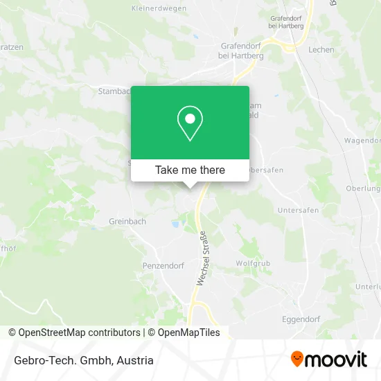 Gebro-Tech. Gmbh map
