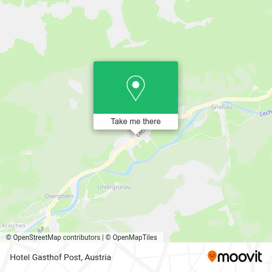 Hotel Gasthof Post map