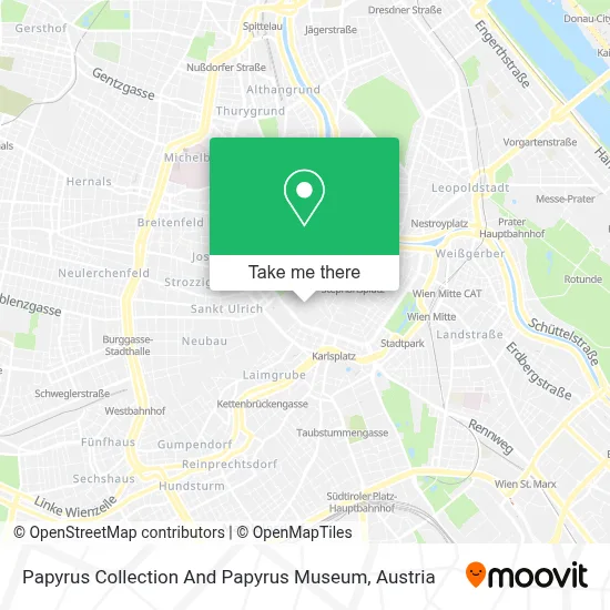 Papyrus Collection And Papyrus Museum map