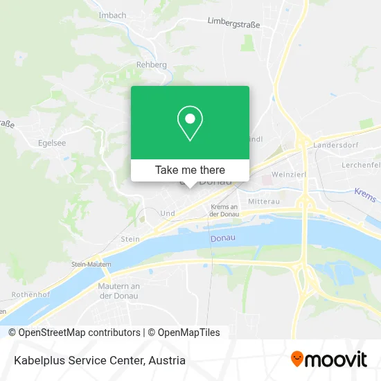 Kabelplus Service Center map