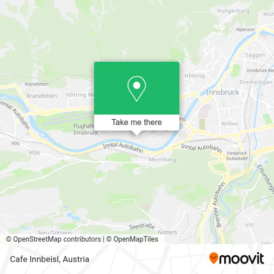 Cafe Innbeisl map
