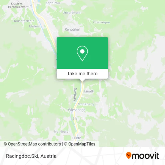 Racingdoc.Ski map