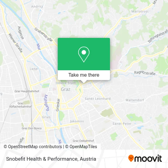 Snobefit Health & Performance map