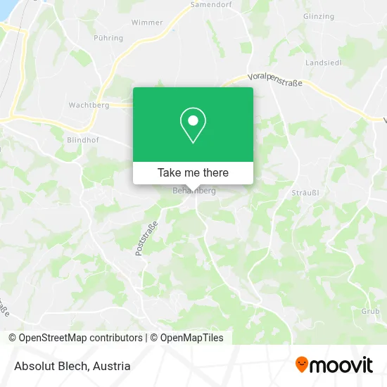 Absolut Blech map