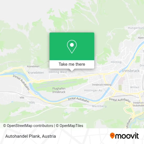 Autohandel Plank map
