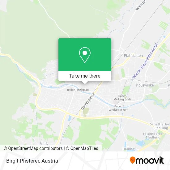 Birgit Pfisterer map