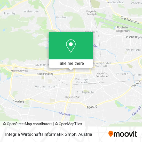 Integria Wirtschaftsinformatik Gmbh map