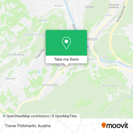 Tisner Flohmarkt map