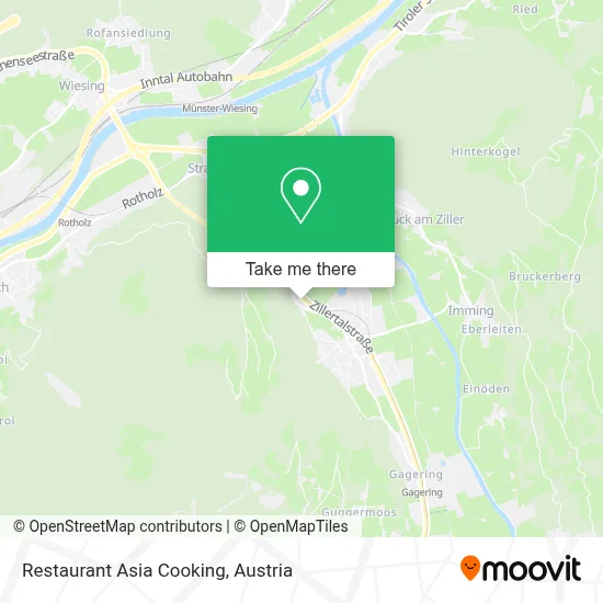 Restaurant Asia Cooking map