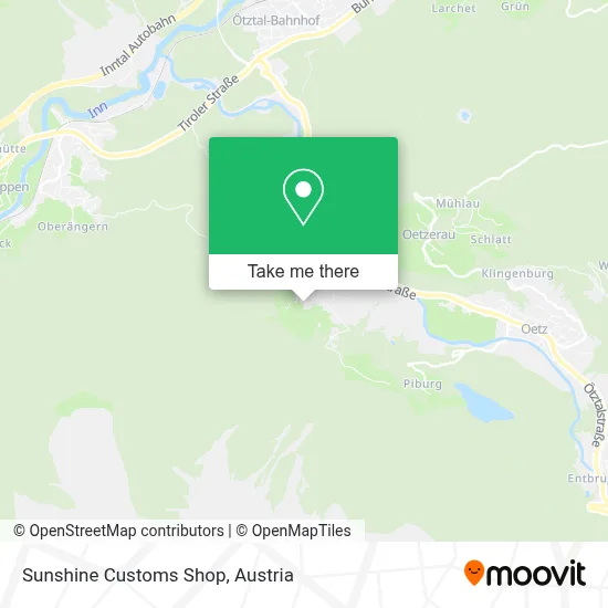 Sunshine Customs Shop map