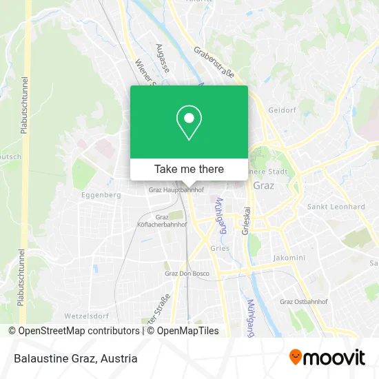 Balaustine Graz map