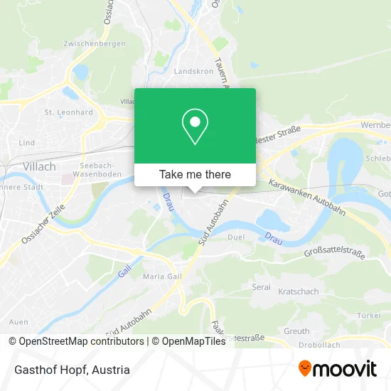 Gasthof Hopf map