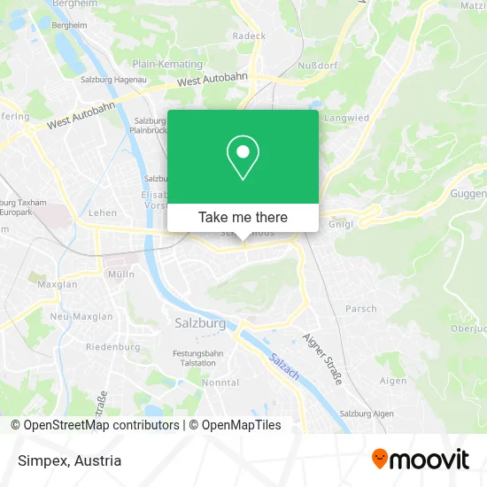 Simpex map