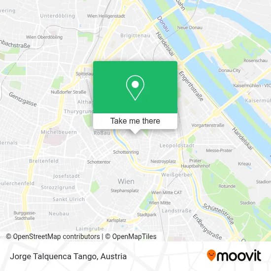 Jorge Talquenca Tango map