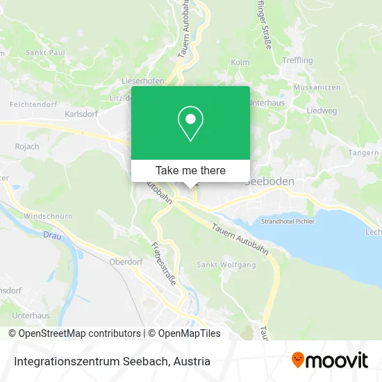 Integrationszentrum Seebach map