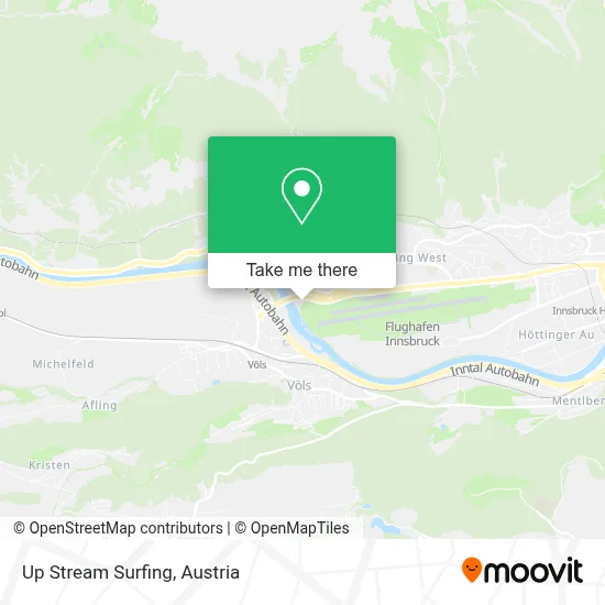 Up Stream Surfing map