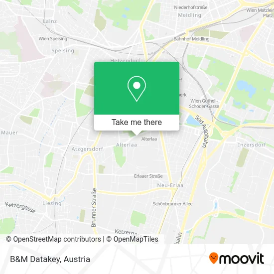 B&M Datakey map