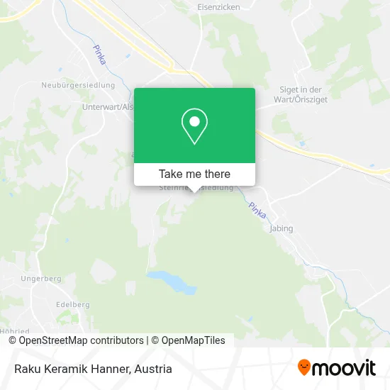 Raku Keramik Hanner map