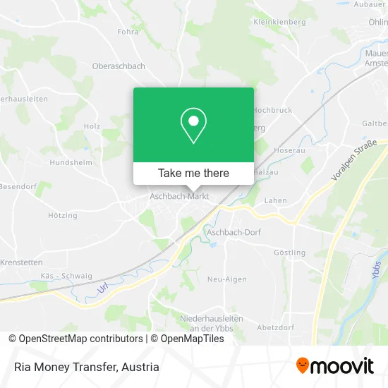 Ria Money Transfer map