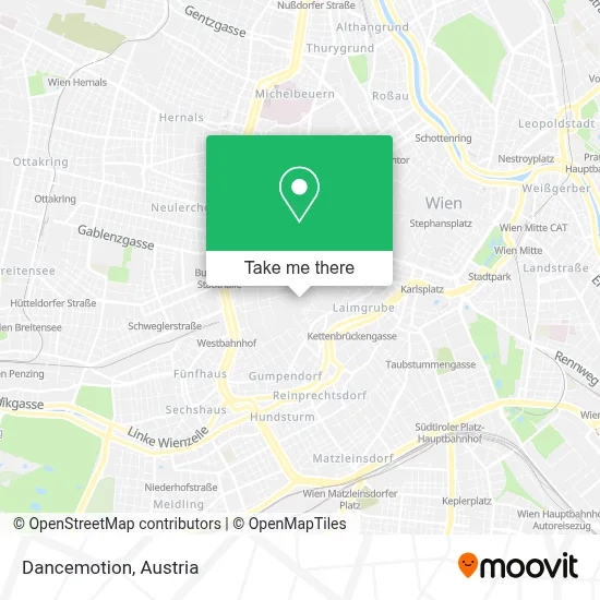 Dancemotion map