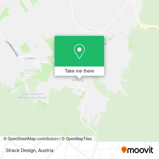 Strack Design map