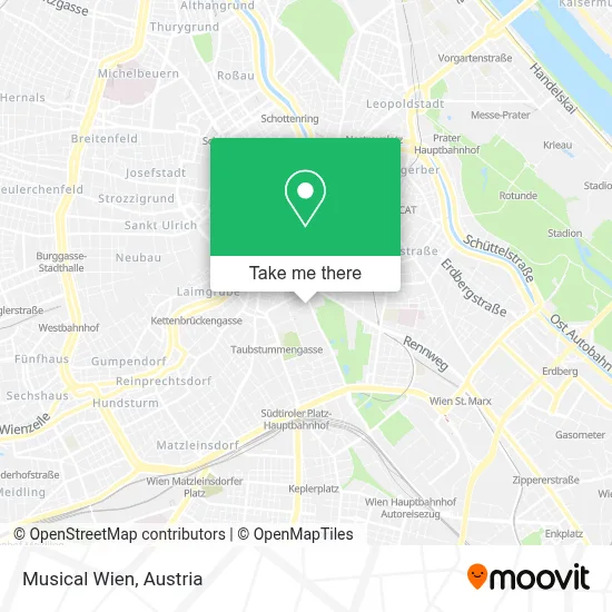 Musical Wien map