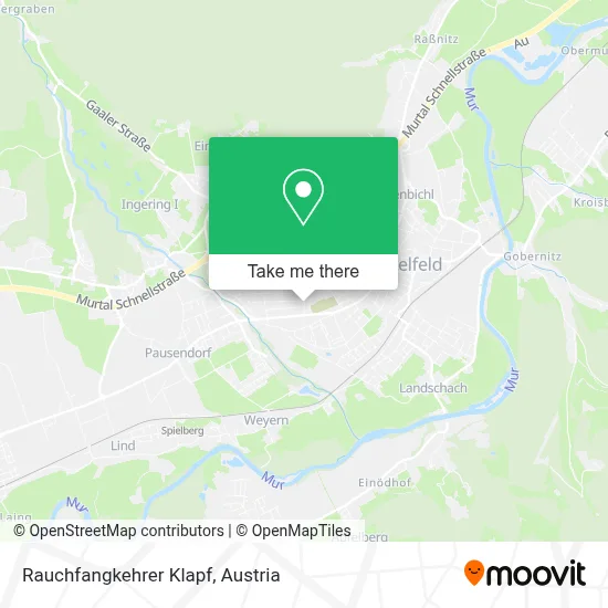 Rauchfangkehrer Klapf map